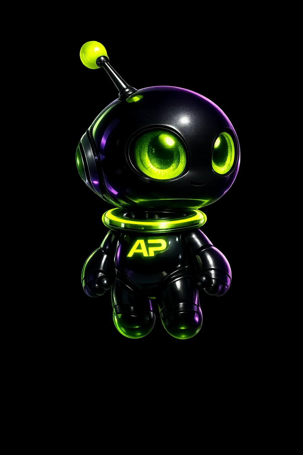 APLeads mascot — missed call text-back for UK trades APLeads mascot facing right